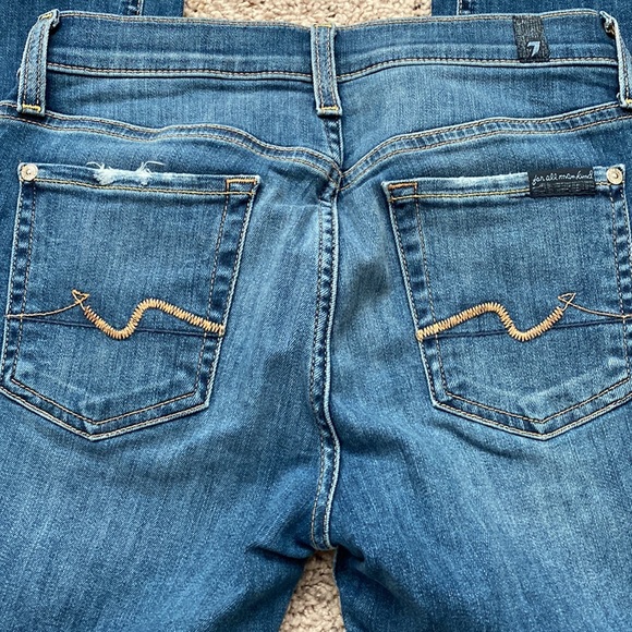 7 for all Mankind Skinny Jeans - Picture 3 of 5